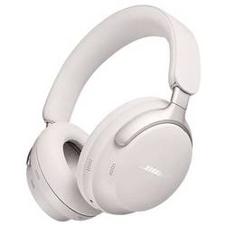 Bose QuietComfort Ultra sluchátka uzavřená (Over Ear) Bluetooth®, kabelová bílá