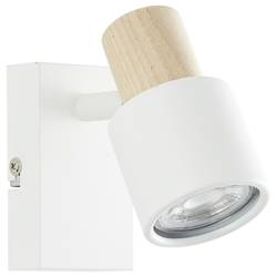 Brilliant Pini 10145/75 nástěnné světlo žárovka GU10 bílá, dřevo