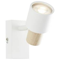 Brilliant Pini 10145/75 nástěnné světlo žárovka GU10 bílá, dřevo