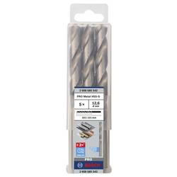 Bosch Accessories 2608585542 HSS kovový spirálový vrták 12.6 mm Celková délka 151 mm broušený DIN 338 válcová stopka 5 ks