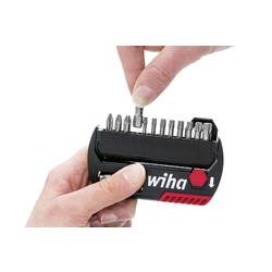 Wiha Bitsatz FlipSelektor Standard 13tlg+Halter 1/4Torx+PH+PZ 39040 sada bitů, 13dílná, křížový PH, křížový PZ, TORX, 1/4