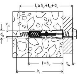 Fischer 564790 DuoPower ETA 8 x 40 2komponentní hmoždinka 40 mm 8 mm 50 ks