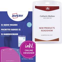 Avery-Zweckform 4834XL zásuvný štítek se jménem neu (š x v) 148 mm x 105 mm 50 ks