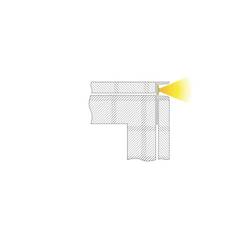 Deko Light 975331 EL-01-08 Dlaždicový profil hliník (š x v x h) 36 x 11 x 2500 mm 2.50 m