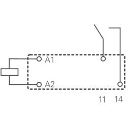 TE Connectivity RY531024, 8-1393224-2 relé do DPS, monostabilní, 1 cívka, 400 V/AC, 8 A, 1 ks