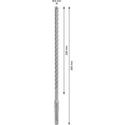 Bosch Accessories 2608833791 2608833791 příklepový vrták 8 mm SDS plus 1 ks