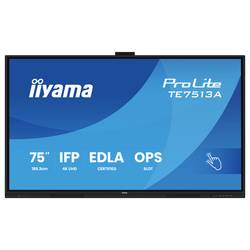 Iiyama displej Digital Signage Energetická třída (EEK2021): G (A - G) 189.3 cm 75 palec