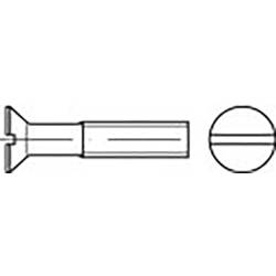 TOOLCRAFT TO-6862593 zápustný šroub M8 35 mm příruba DIN 963 Ušlechtilá ocel V2A A2 50 ks