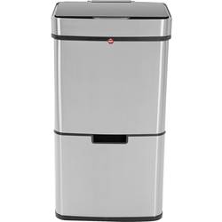 Hailo Öko Vario XL 6560010 systém třídění odpadu 50 l nerezová ocel, plast (š x v x h) 420 x 785 x 315 mm stříbrná s ochranou proti otiskům prstů, s