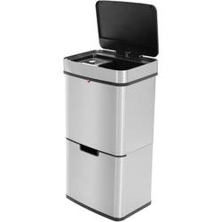 Hailo Öko Vario XL 6560010 systém třídění odpadu 50 l nerezová ocel, plast (š x v x h) 420 x 785 x 315 mm stříbrná s ochranou proti otiskům prstů, s