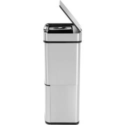 Hailo Öko Vario XL 6560010 systém třídění odpadu 50 l nerezová ocel, plast (š x v x h) 420 x 785 x 315 mm stříbrná s ochranou proti otiskům prstů, s