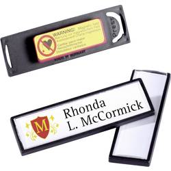 Durable 813201 štítek se jménem CLIP CARD (d x š x v) 71 x 67 x 17 mm magnet 25 ks