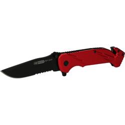 KS Tools Klappmesser mit Arretierung und Gurtschneider 907.2220 zavírací kapesní nůž