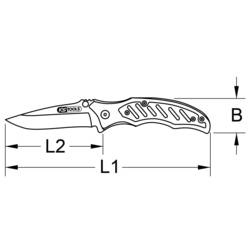KS Tools 907.2220 9072220 zavírací kapesní nůž