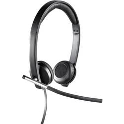 Logitech STEREO H650E HEADSET Headset otevřená (On Ear) kabelová vícebarevná Redukce šumu mikrofonu regulace hlasitosti, Vypnutí zvuku mikrofonu Počítače