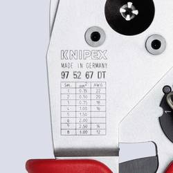 Knipex 97 52 67 DT krimpovací kleště kolíkové kontakty , zdířkový kontakt, 0.35 do 3 mm²