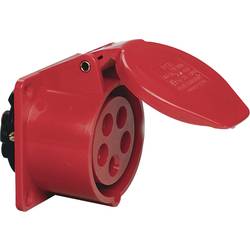 SIROX CEE-ABD 16A, 5p.6h, 400V, IP44 rot, ger,SIROX,FL70x70,LM56x56 603.156 CEE zásuvka, 16 A, 400 V, 1 ks