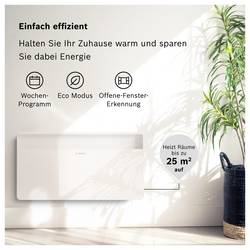 Bosch Home Comfort 7738345647 konvektor, HC4000-25, 2500 W, bílá