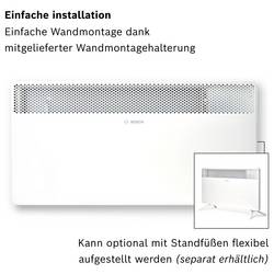 Bosch Home Comfort 7738345647 konvektor, HC4000-25, 2500 W, bílá