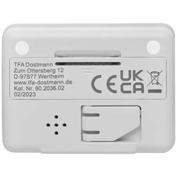 TFA Dostmann 60.2036.02 Quartz budík bílá časů buzení 1 1 čas časovače