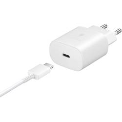 Samsung EP-TA800XWEGWW USB nabíječka, Rychlonabíječka, 1x USB A , 1x USB-C®, 25 W, bílá