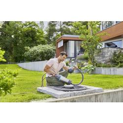 GARDENA 09093-20 Saugfilter mit Rückflussstop, Set für den Anschluss an Saugschläuche sací filtr 220 mm Nerezová ocel