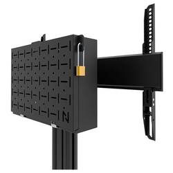 Neomounts FL45S-825BL1 TV stojan 94,0 cm (37) - 190,5 cm (75) podlahový stojan, nastavitelná výška, naklápěcí