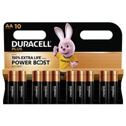 Duracell Plus Power Boost tužková baterie AA alkalicko-manganová, 1.5 V, 10 ks