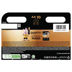 Duracell Plus Power Boost tužková baterie AA alkalicko-manganová, 1.5 V, 10 ks