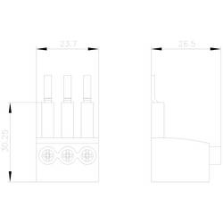Siemens 3RM1920-1AA 3RM19201AA napájecí svorka