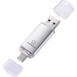 Renkforce RF-USBOS-230 USB flash disk 64 GB stříbrná RF-6688140 USB-A, USB-C®