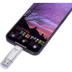 Renkforce RF-USBOS-230 USB flash disk 64 GB stříbrná RF-6688140 USB-A, USB-C®