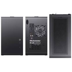 Jonsbo Jonsbo U4 Mini Mesh Micro-ATX-Gehäuse - schwarz micro tower pouzdro, herní pouzdro, PC skříň černá