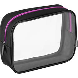 PAGNA cestovní taška, černá, transparentní, růžová, P9952434