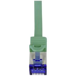 LogiLink C6A115S RJ45 USB kabel CAT 6A S/FTP 20.00 m zelená 1 ks