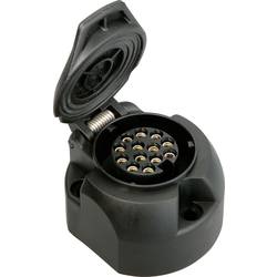 IWH 010209 zásuvka pro zapojení přívěsu [13 pólová zásuvka - 13 pólová zástrčka] plast