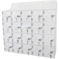 VISO CAS20TEL Skříňka na sepnutí, 20 přihrádek (š x v x h) 530 x 530 x 180 mm N/A
