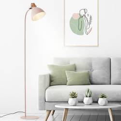 Brilliant Erena 94556/04 stojací lampa LED E27 růžová