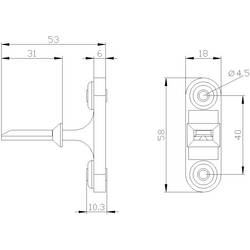Siemens 3SE50000AV02 3SE5000-0AV02 akční člen 1 ks