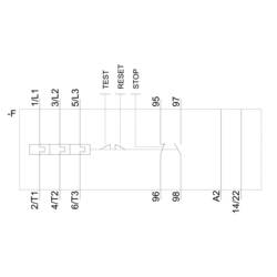 přepěťové relé Siemens 3RU2116-1DB1 1 ks
