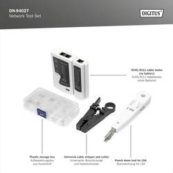 Digitus DN-94027 sada nástrojů pro práci na sítích Vhodný pro (Specifikace sítě (CAT)): CAT 5e, CAT 6, CAT 7