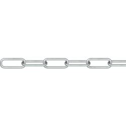 dörner + helmer 171832G řetěz z kruhové oceli stříbrná pozinkovaná ocel galvanizováno zinkem 30 m