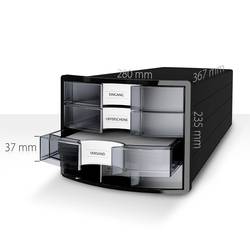 HAN IMPULS 2.0 1013-51 box se zásuvkami bílá DIN A4, DIN C4 Počet zásuvek: 4