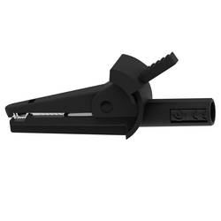 Electro PJP 5002/LM-IEC-CD1-N krokosvorka černá Upínací rozsah max.: 9 mm Délka: 51 mm 1 ks