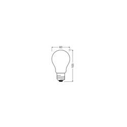OSRAM HOMELIGHTING 4099854259777 LED Energetická třída (EEK2021) A (A - G) E27 klasická žárovka 3.8 W = 60 W neutrální bílá (Ø x v) 60 mm x 60 mm 2 ks