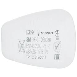 3M 5935 Částicový filtr 5935 Třída filtrace/Ochranné stupně: P3 10 pár