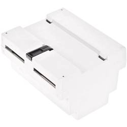 TRU COMPONENTS TC-7910724 pouzdro na DIN lištu 107 x 89 x 66 ABS-V0 šedá 1 ks