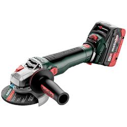 Metabo WVB 18 LT BL 11-125 613057660 Akumulátorová úhlová bruska 125 mm, vč. nabíječky, vč. 2x aku, 18 V, 5.5 Ah