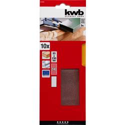 kwb 815240 brusný papír Zrnitost 240 (d x š) 230 mm x 93 mm 10 ks