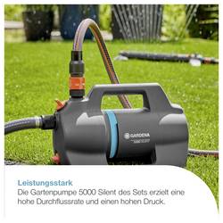 GARDENA Gartenpumpe 5000 Silent Set sada zahradního čerpadla 5.100 l/h